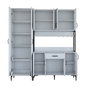 Hanah Home Armario Multiusos Blanco JE133 - 3054